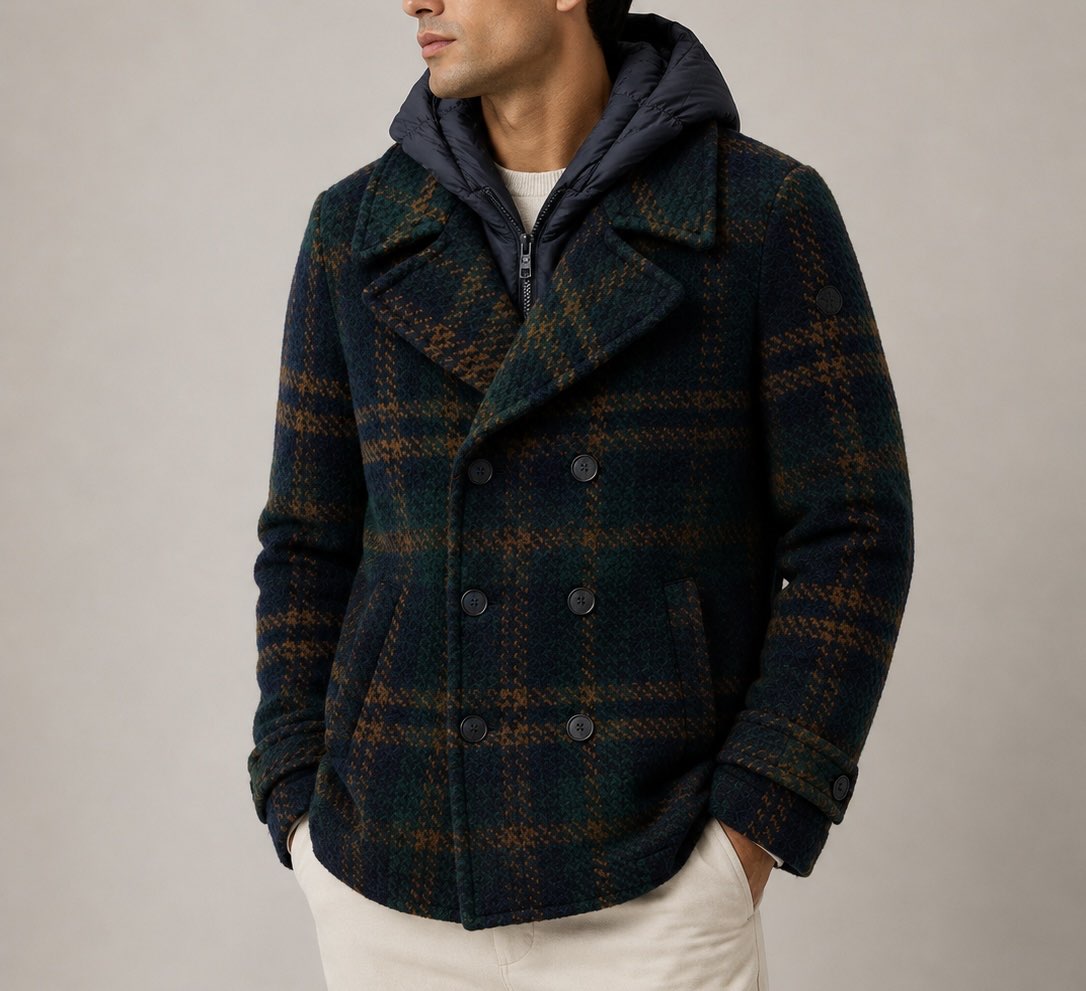 H.CHEST PEACOAT CARAVAGGIO - ABBIGLIAMENTO - DISTRETTO12
