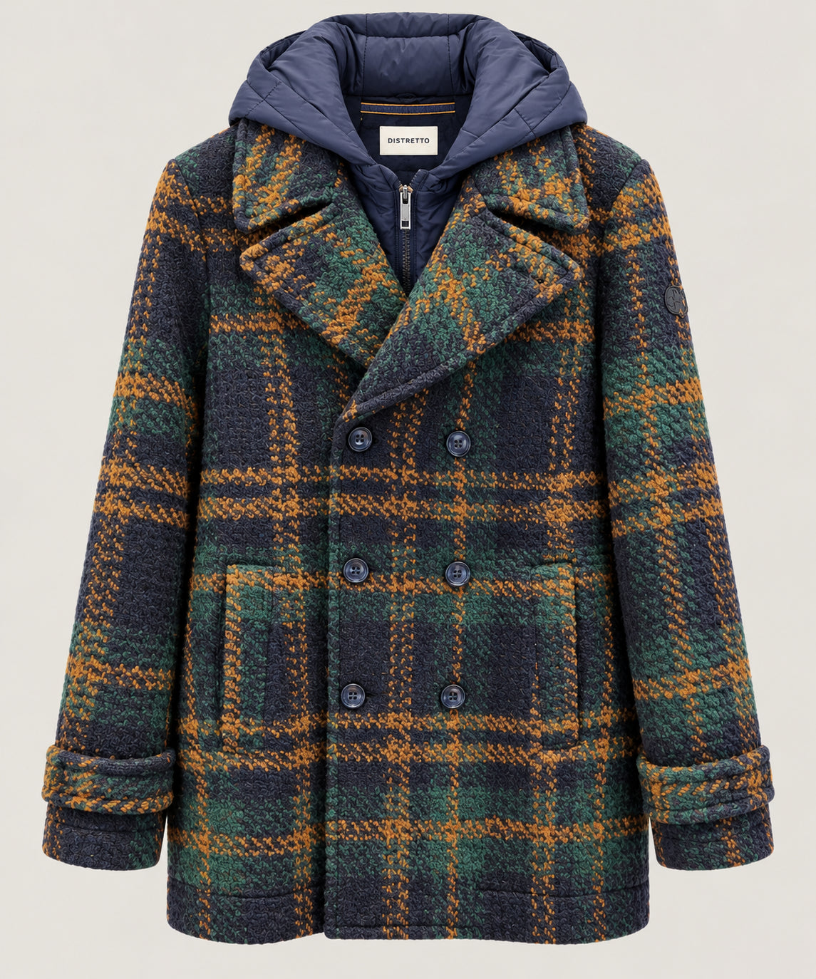 H.CHEST PEACOAT CARAVAGGIO - ABBIGLIAMENTO - DISTRETTO12